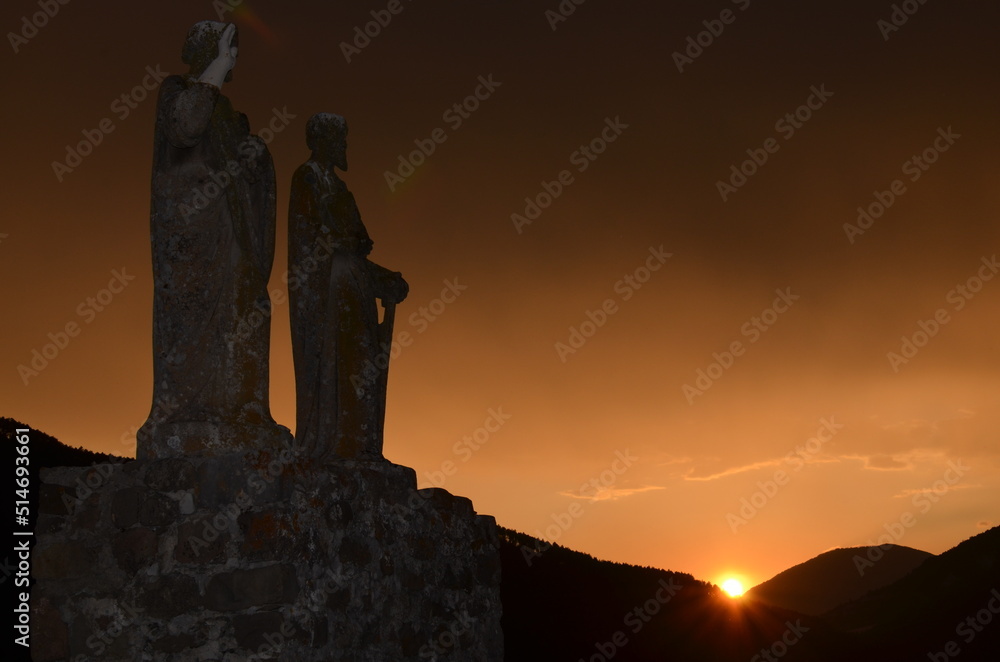 Obraz premium ruins of the monument