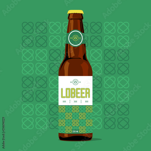 bottle of beer, beer brand
