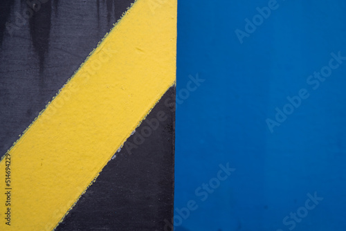 yellow and blue striped background