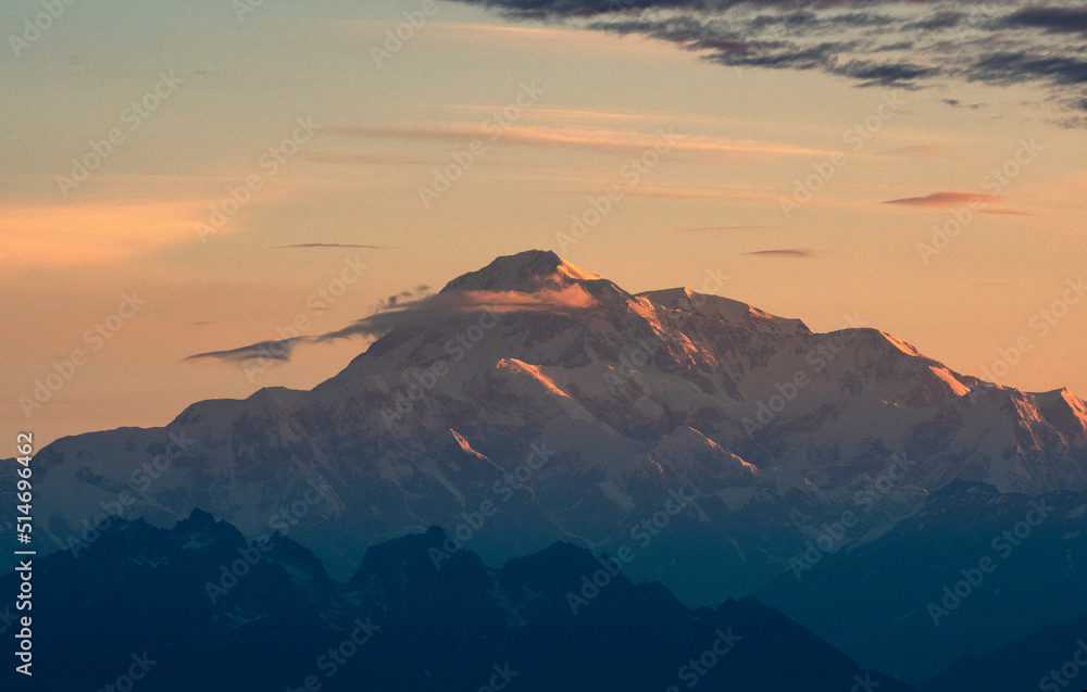 Mount Denali At Dawn