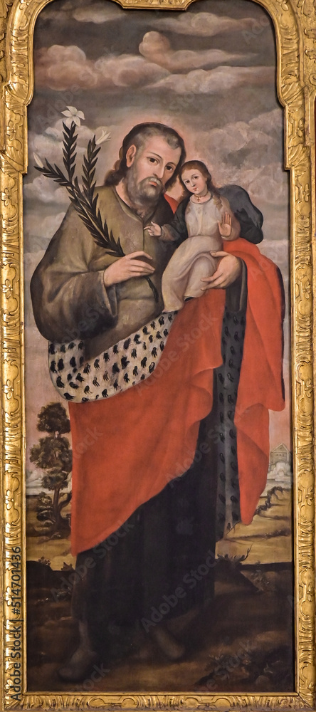 Obraz premium Saint joseph, Painting