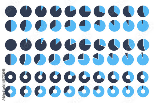 Circle Loading and Progress Bars Collection Set