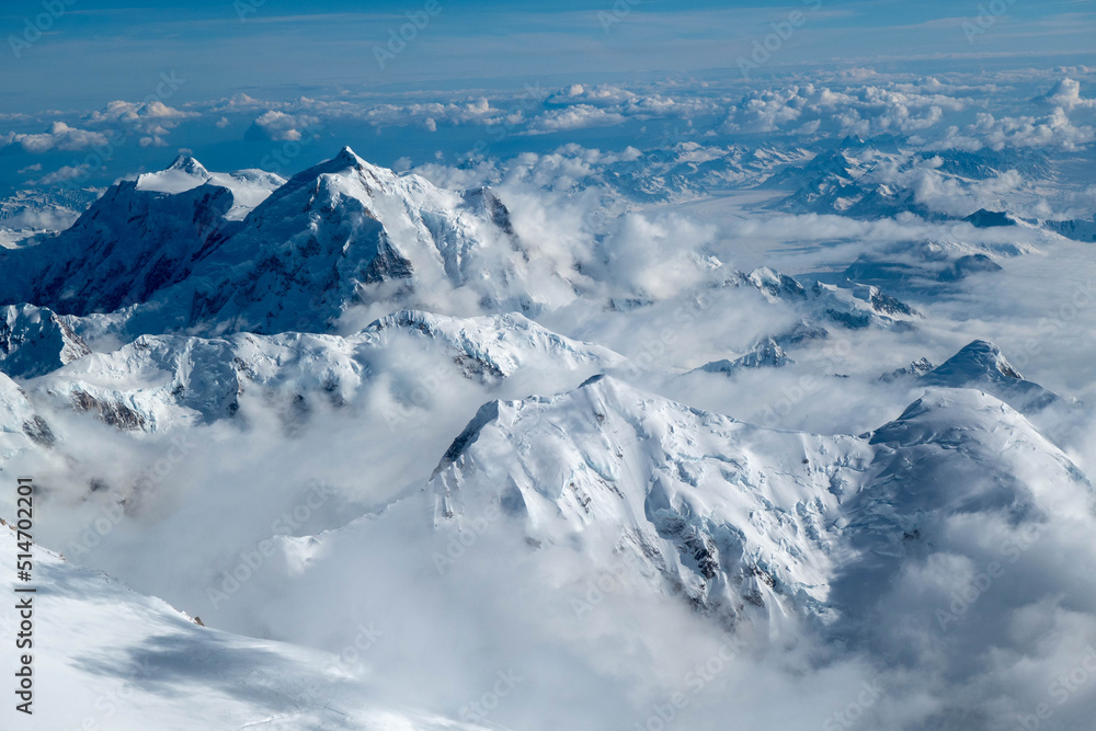 Alaska Range & Mt. Hunter