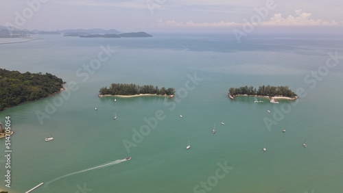 Langkawi, Malaysia – June 24, 2022: The Landmarks, Beaches and Tourist Attractions of Langkawi photo