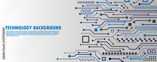 future technology abstract geometric network cable circuit board layout connection digital data background EP.6