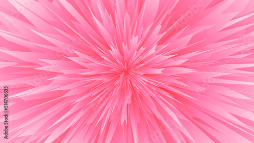 abstract pink spiky explosion background