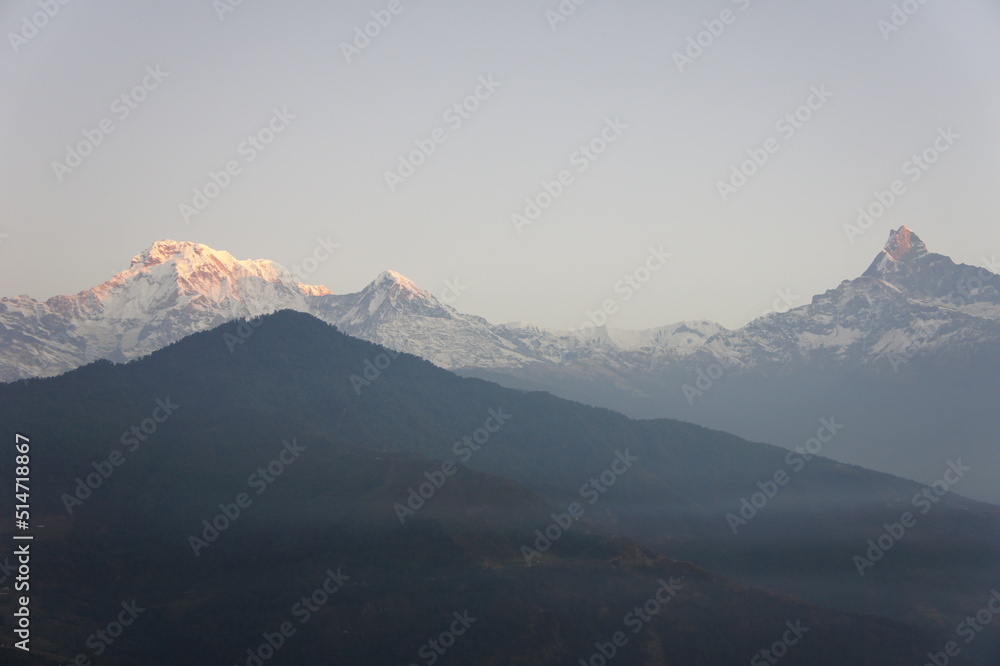 ネパール ダンプス ヒマラヤ山脈
Nepal Dhampus Himalayan