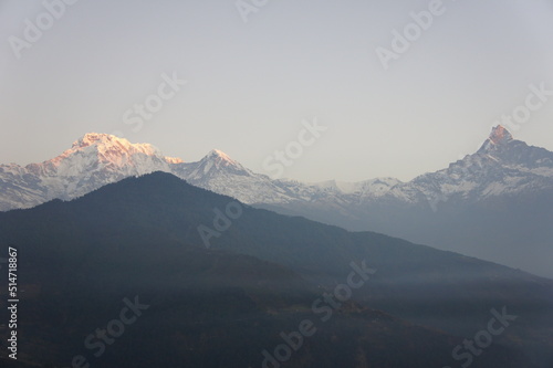 ネパール ダンプス ヒマラヤ山脈 Nepal Dhampus Himalayan