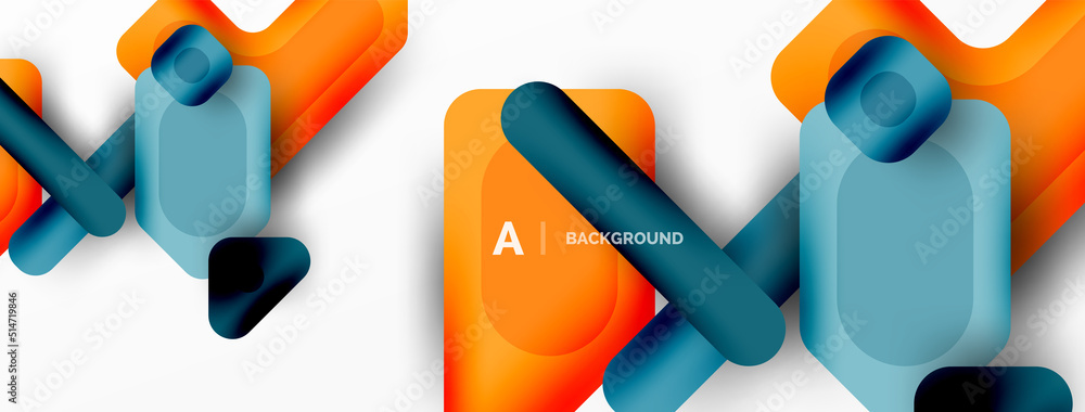 Colorful geometric shapes lines, squares and triangles. Abstract background for wallpaper, banner or landing page Colorful geometric shapes lines, squares and triangles. Abstract background for wallpaper, banner or landing page