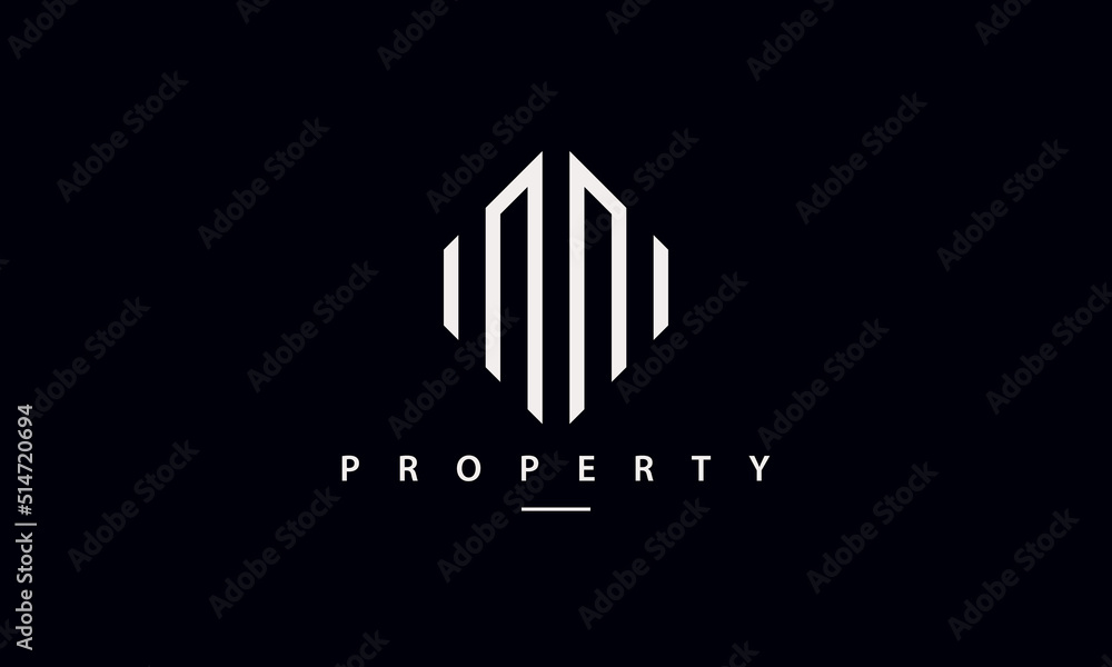 Modern real estate, building, apartment, palace, architecture, construction, skyscrapers, cityscape, residence, property logo design concept.