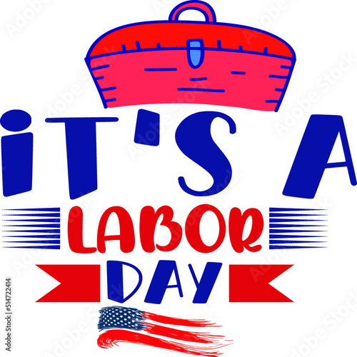 Labor Day SVG T-Shirt Design
