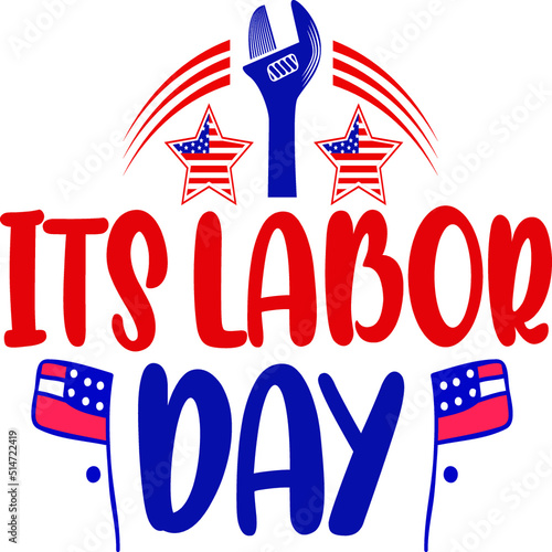 Labor Day SVG T-Shirt Design
