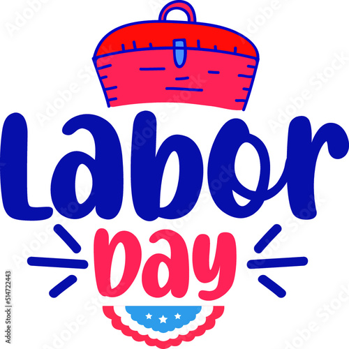 Labor Day SVG T-Shirt Design
