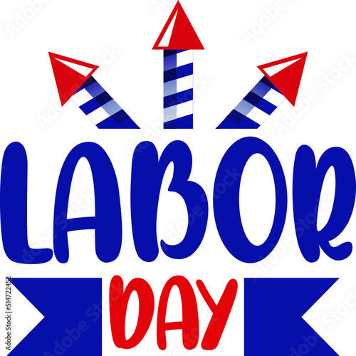 Labor Day SVG T-Shirt Design
