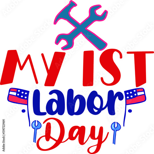 Labor Day SVG T-Shirt Design
