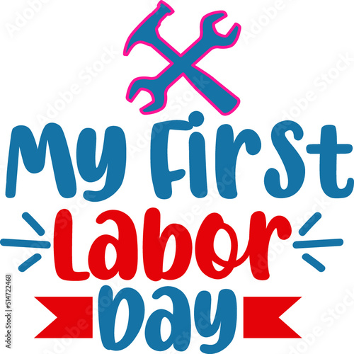 Labor Day SVG T-Shirt Design
