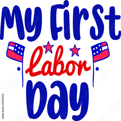 Labor Day SVG T-Shirt Design

