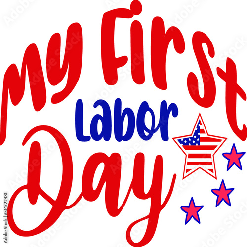 Labor Day SVG T-Shirt Design
