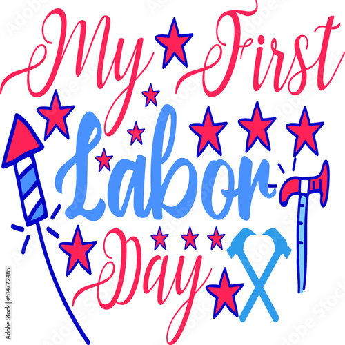 Labor Day SVG T-Shirt Design
