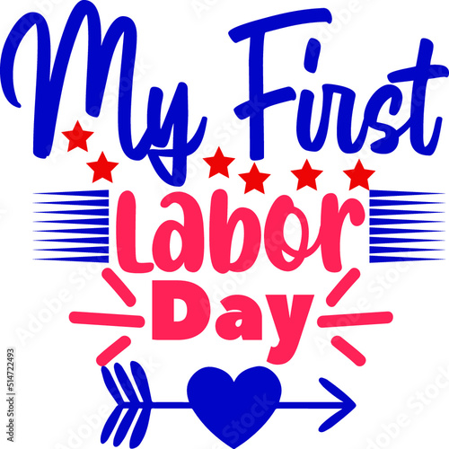 Labor Day SVG T-Shirt Design
