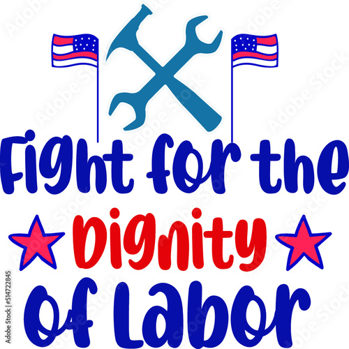 Labor Day SVG T-Shirt Design
