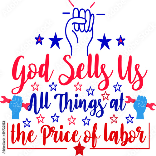 Labor Day SVG T-Shirt Design
