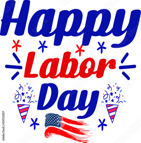 Labor Day SVG T-Shirt Design
