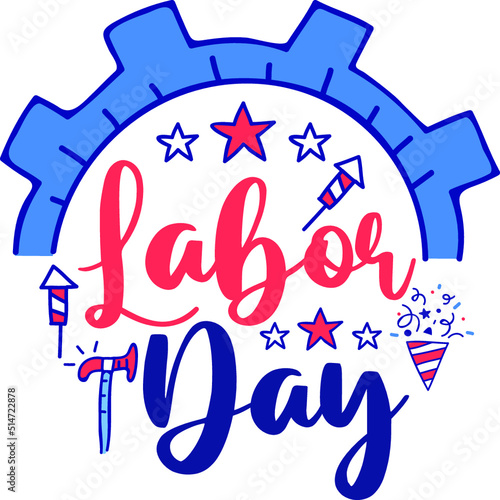 Labor Day SVG T-Shirt Design
