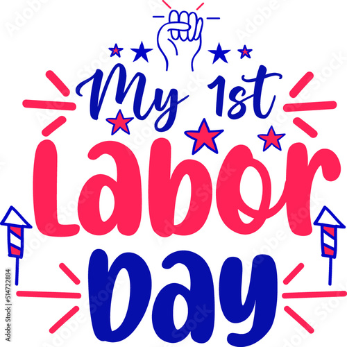 Labor Day SVG T-Shirt Design
