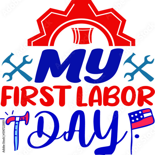 Labor Day SVG T-Shirt Design
