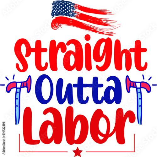 Labor Day SVG T-Shirt Design
