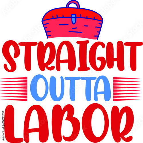 Labor Day SVG T-Shirt Design
