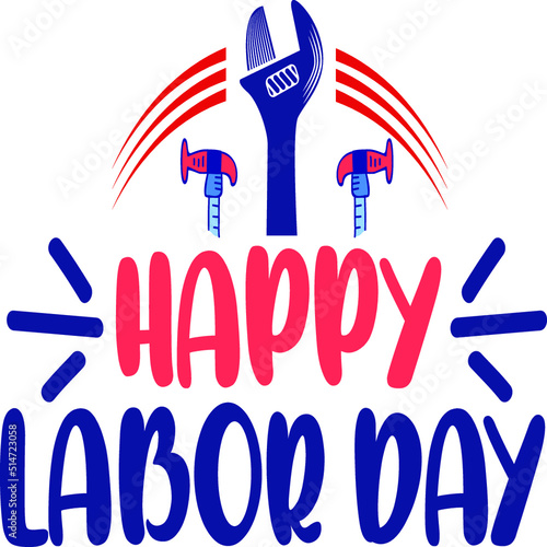 Labor Day SVG T-Shirt Design
