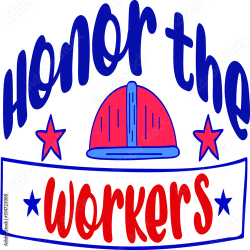 Labor Day SVG T-Shirt Design
