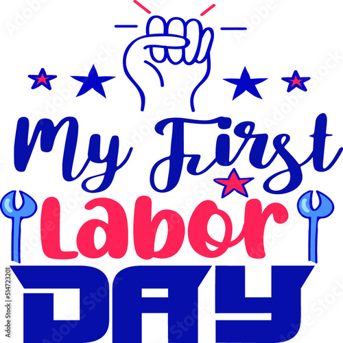 Labor Day SVG T-Shirt Design
