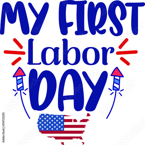 Labor Day SVG T-Shirt Design
