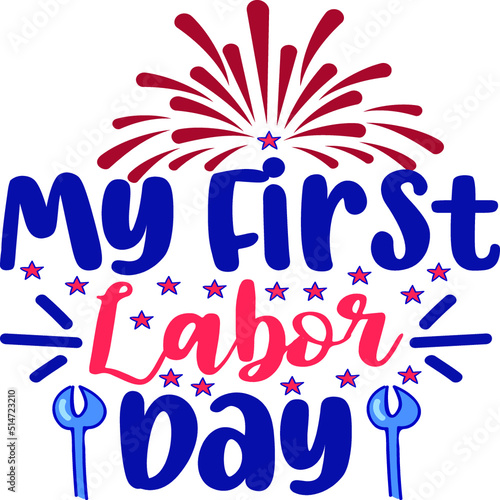 Labor Day SVG T-Shirt Design
