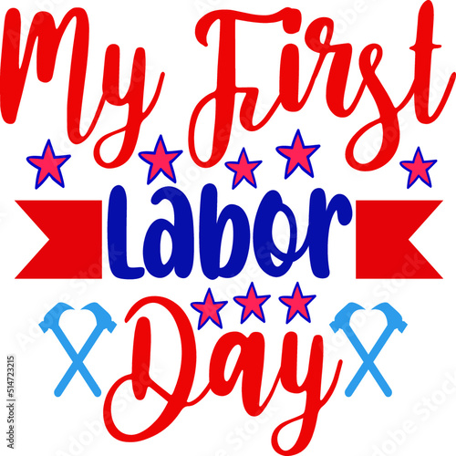 Labor Day SVG T-Shirt Design
