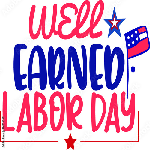 Labor Day SVG T-Shirt Design
