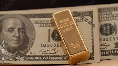 accumulate, american, analyze, bank, banking, business, buy, cash, concept, direction, dollar, dollars, economics, economy, exchange, finance, financial, found, gold, gold bar, gold dollar, gold vs us