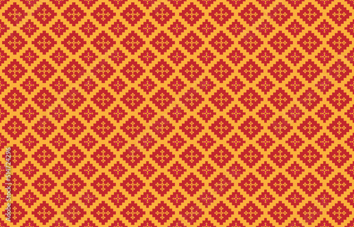 
Abstract geometric and tribal patterns, usage design local fabric patterns, Design inspired by indigenous tribes. geometric Vector illustration
