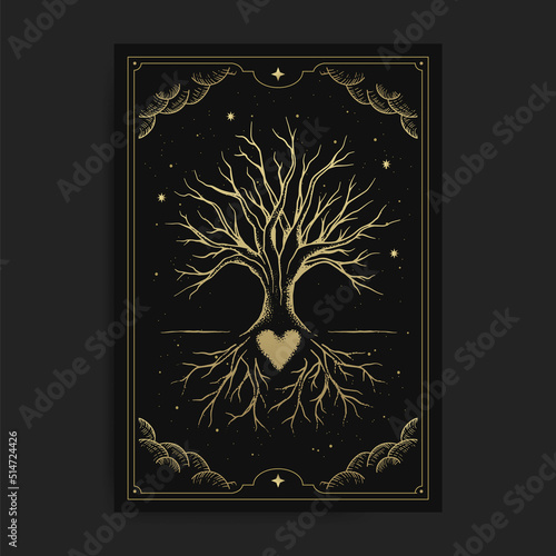 Heart of a tree