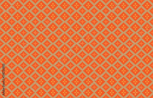Abstract geometric and tribal patterns, usage design local fabric patterns, Design inspired by indigenous tribes. geometric Vector illustration
