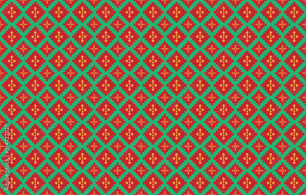 Abstract geometric and tribal patterns, usage design local fabric patterns, Design inspired by indigenous tribes. geometric Vector illustration Abstract geometric and tribal patterns, usage design local fabric patterns, Design inspired by indigenous tribes. geometric Vector illustration