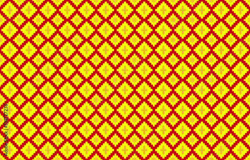 Abstract geometric and tribal patterns  usage design local fabric patterns  Design inspired by indigenous tribes. geometric Vector illustration
