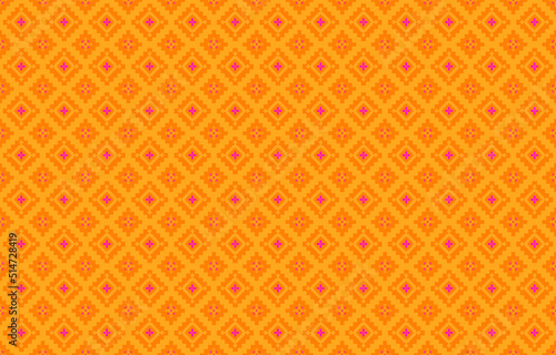 Abstract geometric and tribal patterns, usage design local fabric patterns, Design inspired by indigenous tribes. geometric Vector illustration