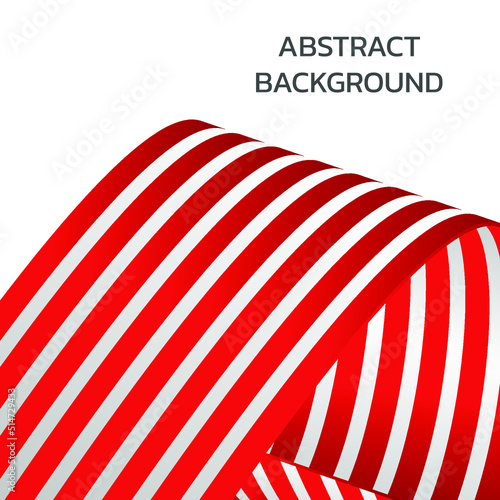 Red and white striped background