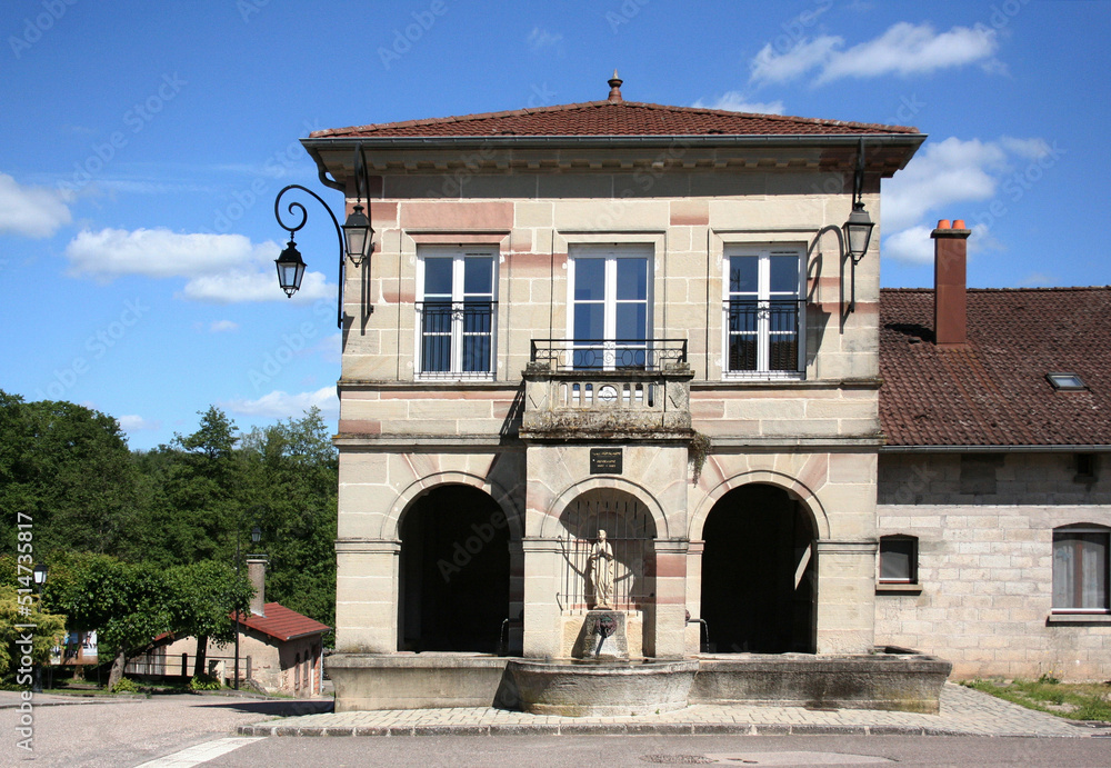 Fototapeta premium Belmont-les -Darney.Vosges Lavoir
