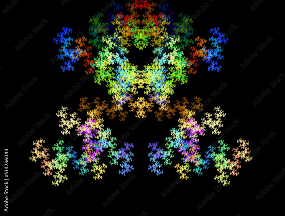 Imaginatory fractal abstract background Image Imaginatory fractal abstract background Image