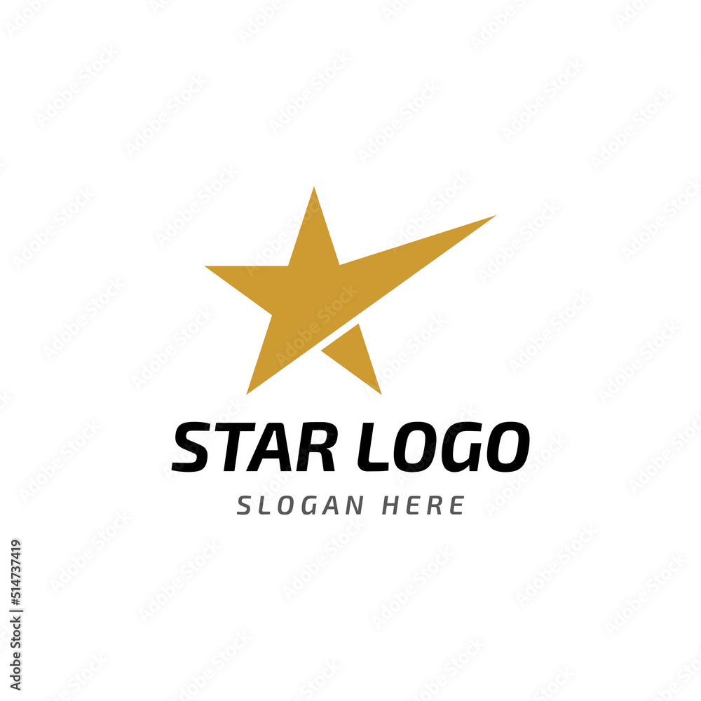 Star logo.Star logo for business and company.With modern vector illustration concept. Star logo.Star logo for business and company.With modern vector illustration concept.